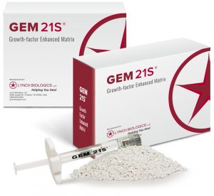 LYNCH Biologics Relaunches GEM21S Dental Biomaterial
