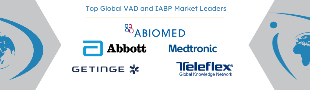 top market share leaders in the VAD and IABP markets