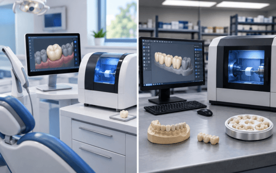 Chairside CAD/CAM vs Lab CAD/CAM: Where Digital Dentistry Is Heading in 2026
